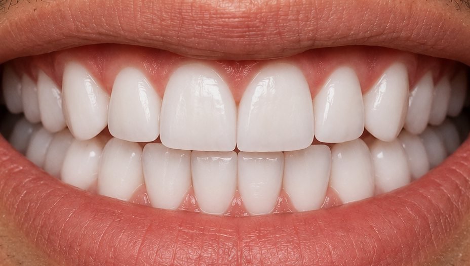 بعد التقويم الشفاف Invisalign — أسنان منتظمة