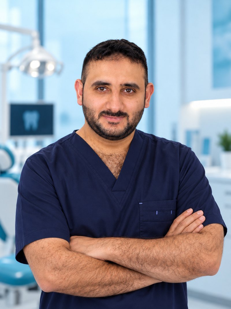 د. عبد العزيز كمال — أخصائي تركيبات الأسنان الثابتة والمتحركة في عيادات رويا سمايل بالدمام