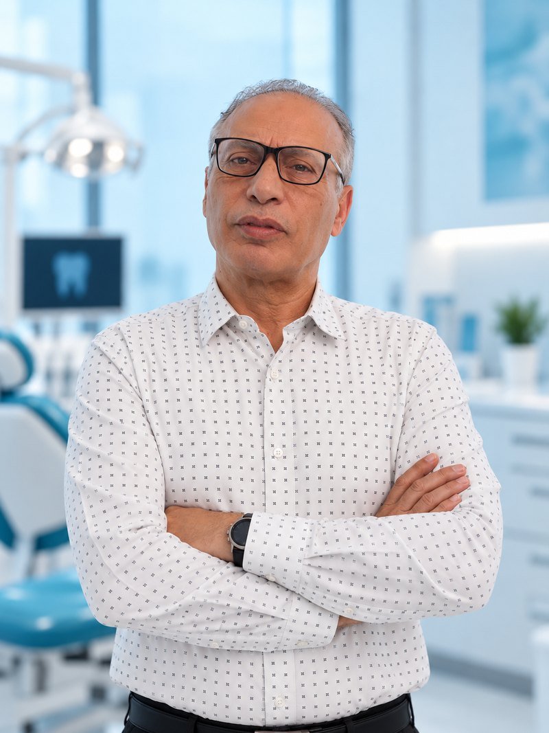 د. عصام الحجاوي — أخصائي طب وجراحة الفم والأسنان في عيادات رويا سمايل بالدمام